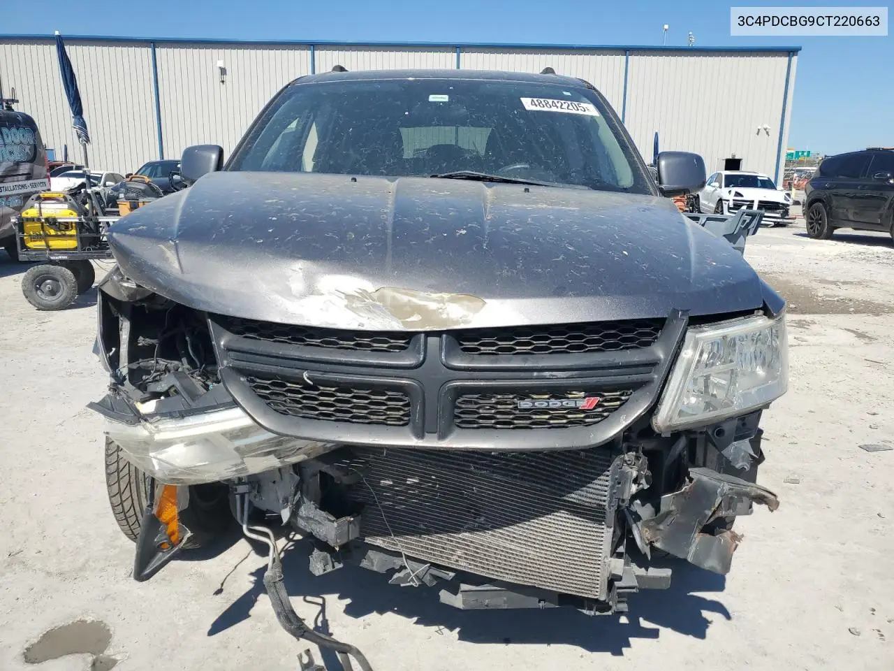 2012 Dodge Journey Sxt VIN: 3C4PDCBG9CT220663 Lot: 48842205