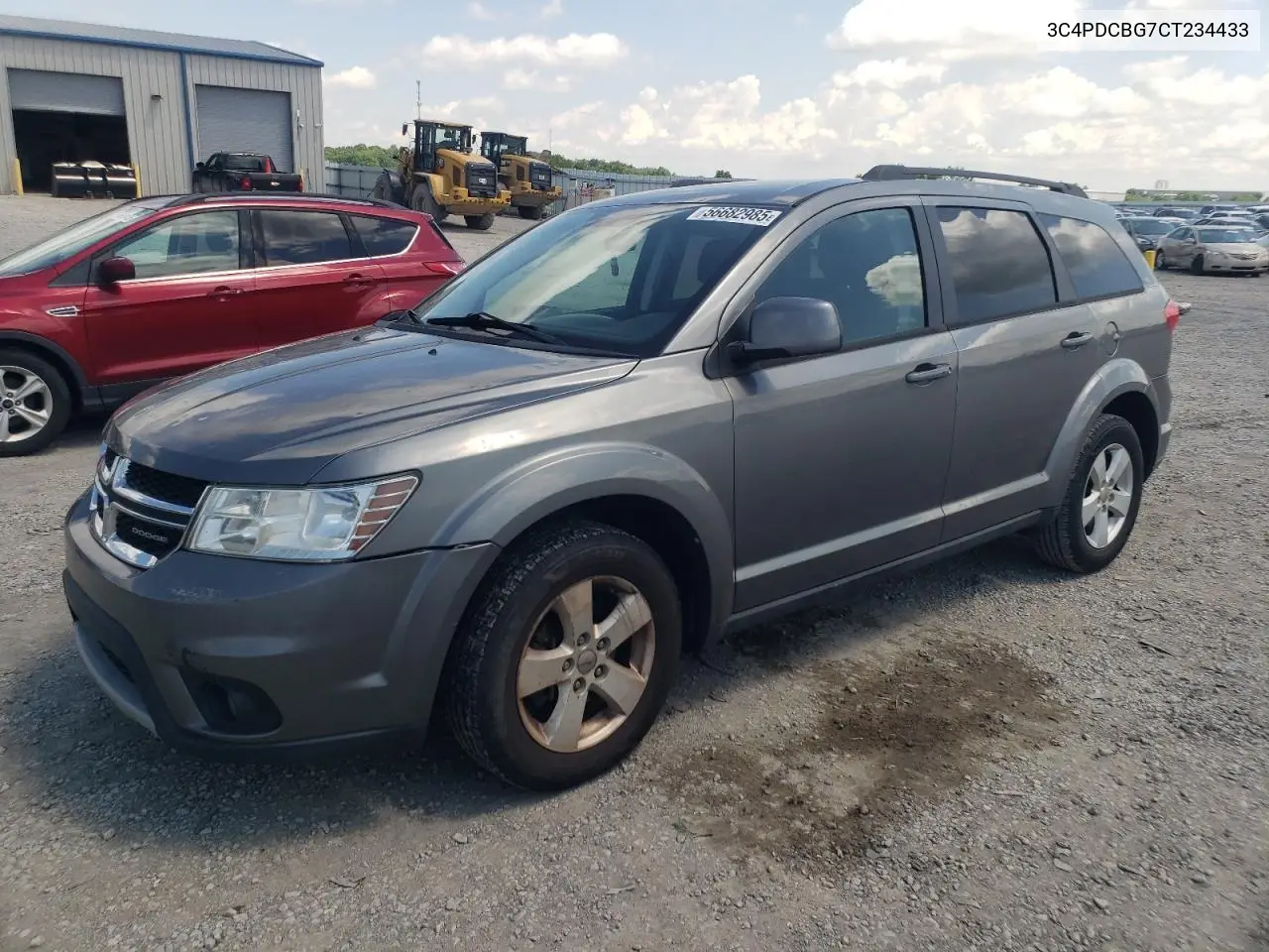 2012 Dodge Journey Sxt VIN: 3C4PDCBG7CT234433 Lot: 56682985