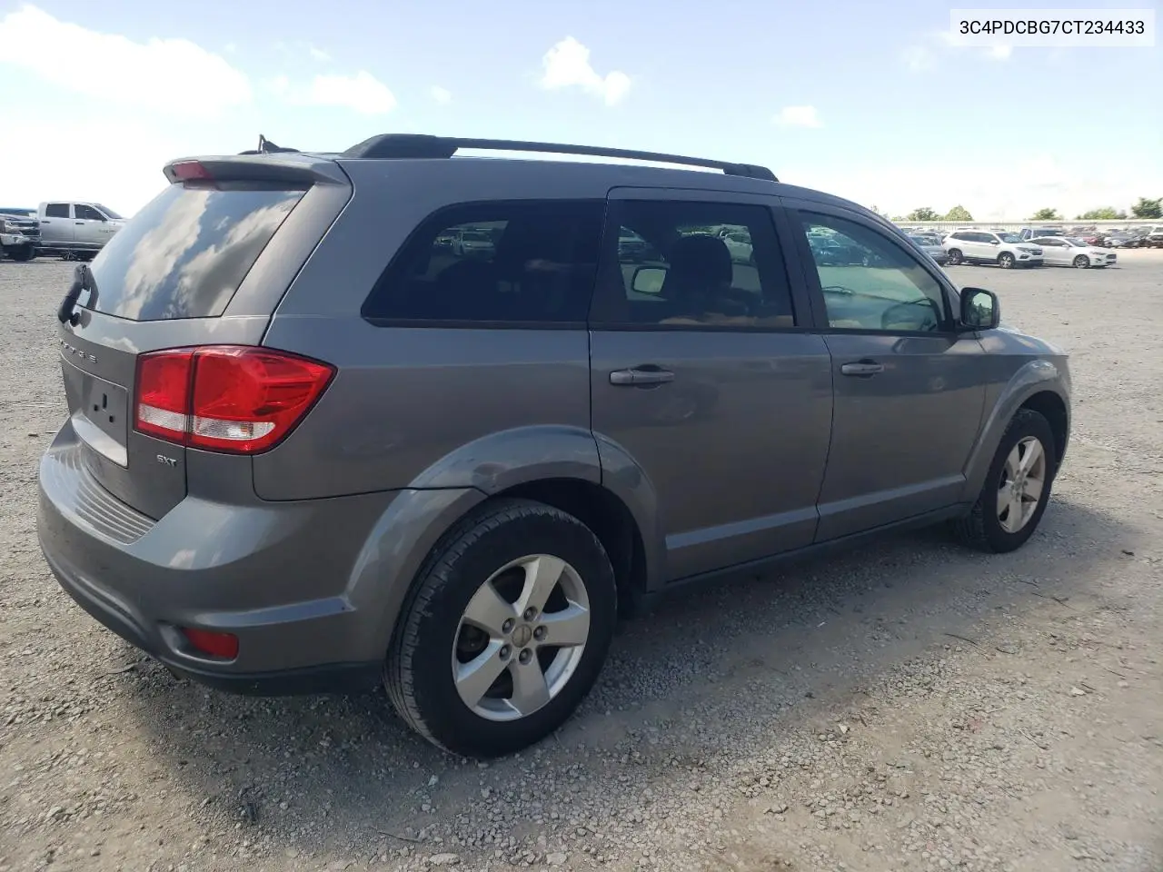 2012 Dodge Journey Sxt VIN: 3C4PDCBG7CT234433 Lot: 56682985