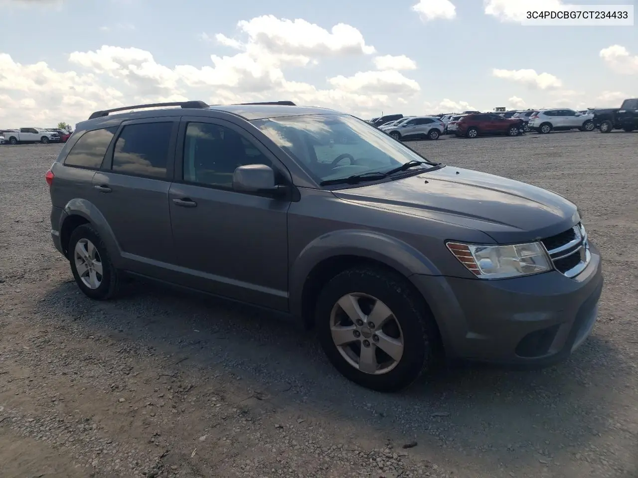 2012 Dodge Journey Sxt VIN: 3C4PDCBG7CT234433 Lot: 56682985