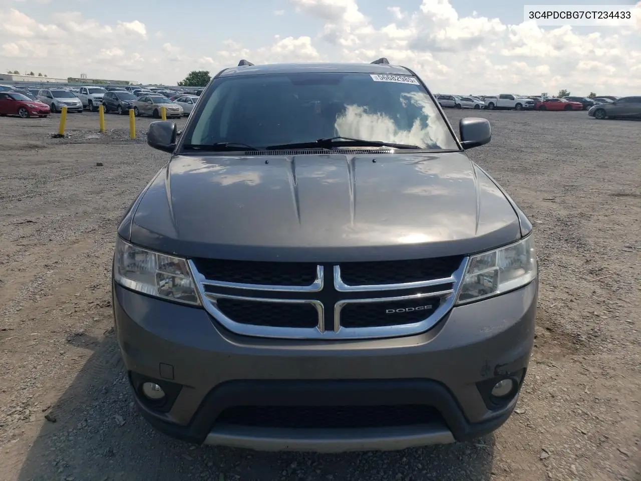 2012 Dodge Journey Sxt VIN: 3C4PDCBG7CT234433 Lot: 56682985