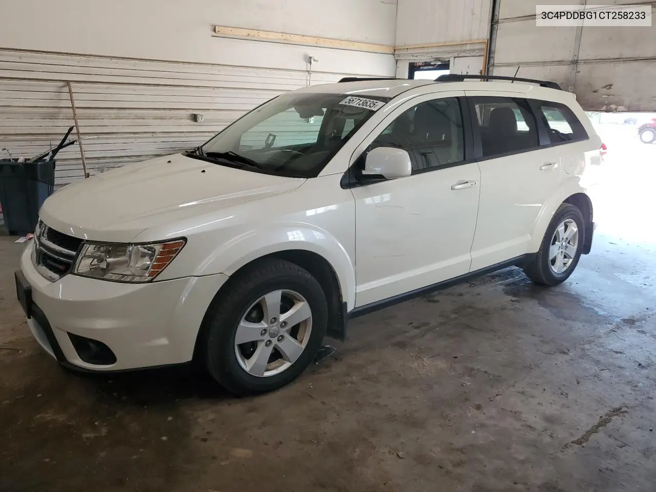 2012 Dodge Journey Sxt VIN: 3C4PDDBG1CT258233 Lot: 56713635