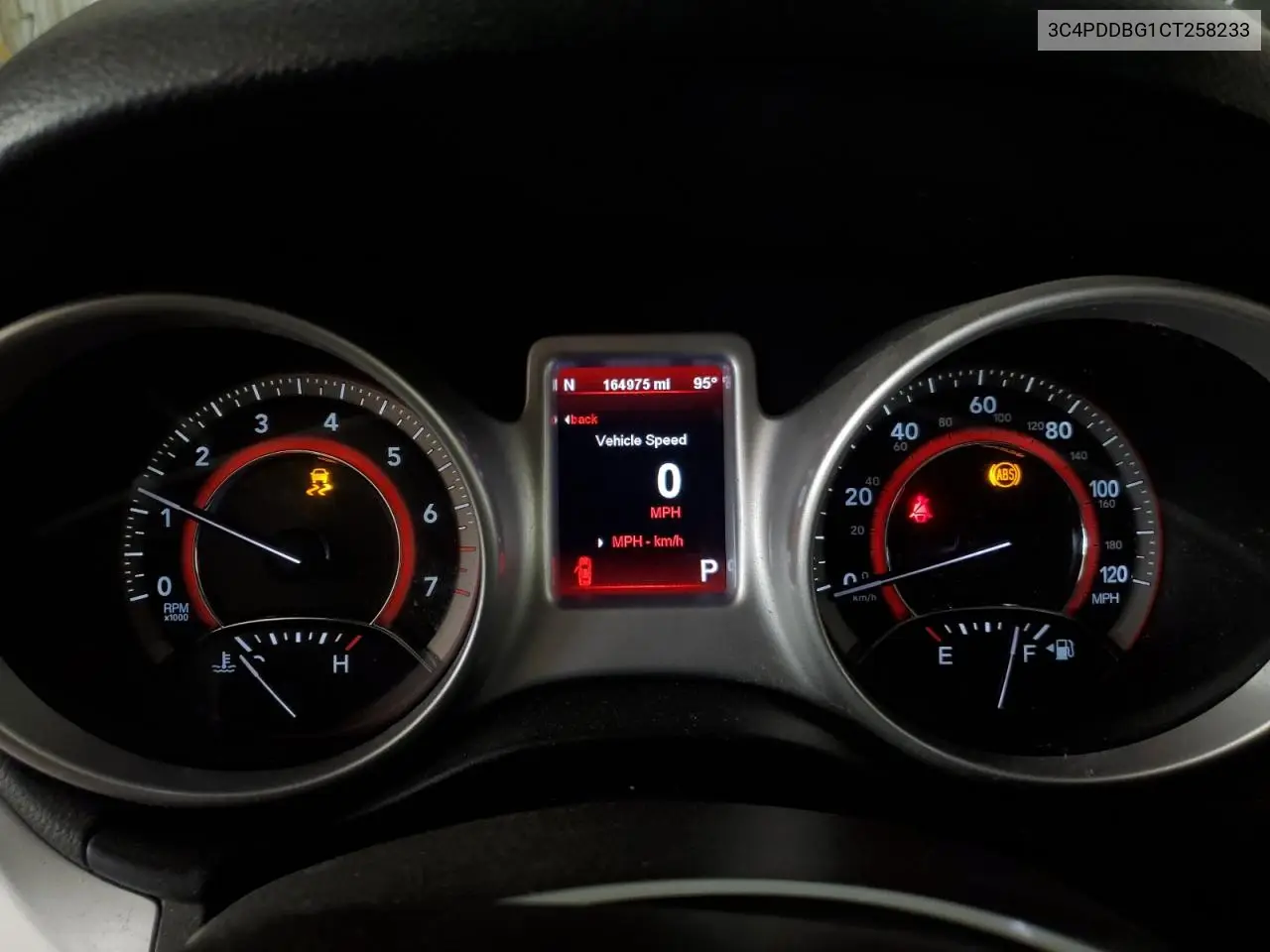 2012 Dodge Journey Sxt VIN: 3C4PDDBG1CT258233 Lot: 56713635