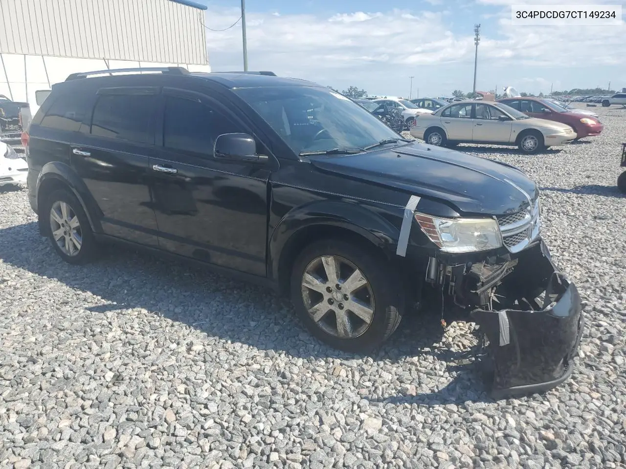 2012 Dodge Journey Crew VIN: 3C4PDCDG7CT149234 Lot: 56738195