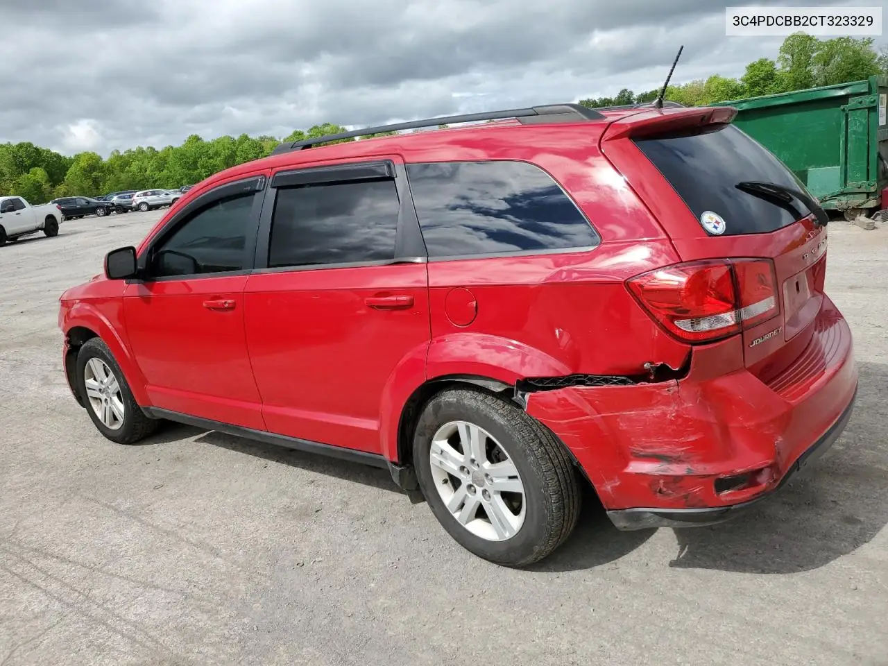 2012 Dodge Journey Sxt VIN: 3C4PDCBB2CT323329 Lot: 56891385