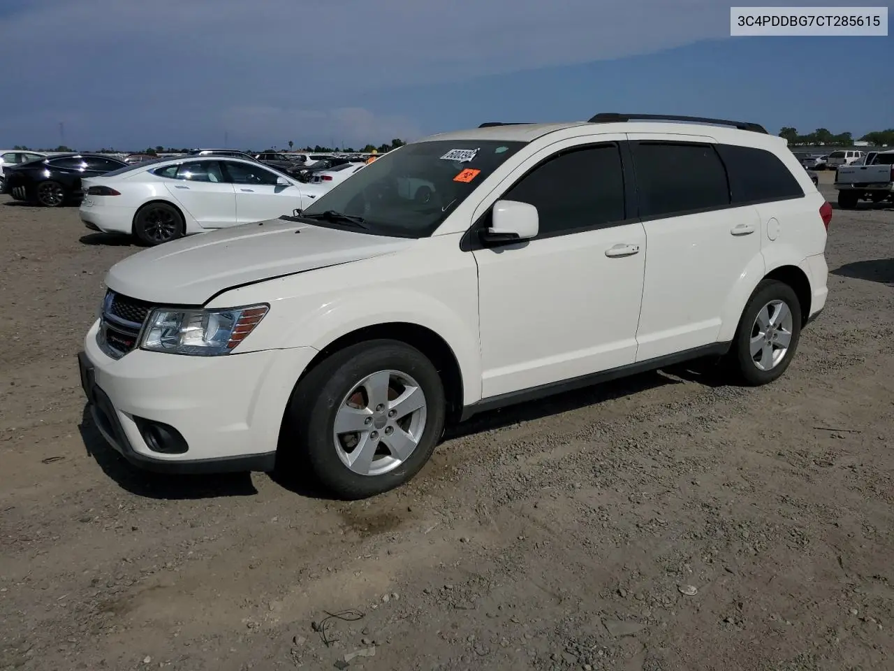 2012 Dodge Journey Sxt VIN: 3C4PDDBG7CT285615 Lot: 60039825