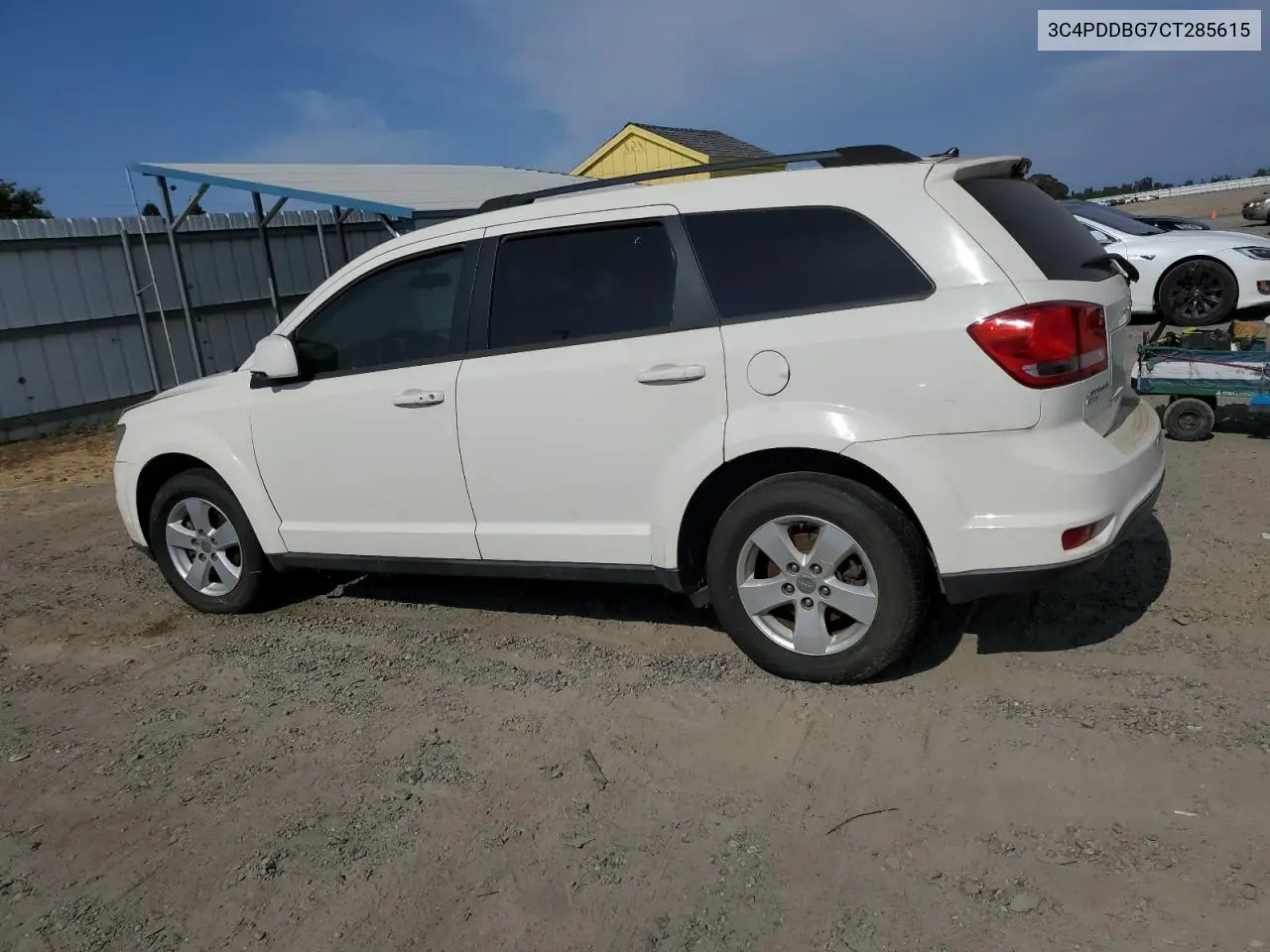 2012 Dodge Journey Sxt VIN: 3C4PDDBG7CT285615 Lot: 60039825