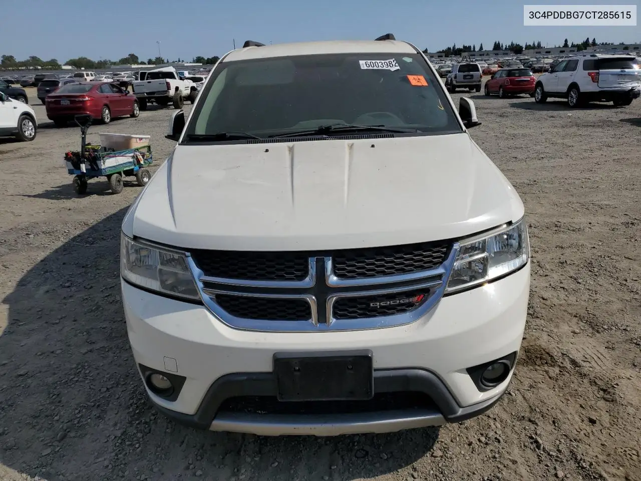 2012 Dodge Journey Sxt VIN: 3C4PDDBG7CT285615 Lot: 60039825
