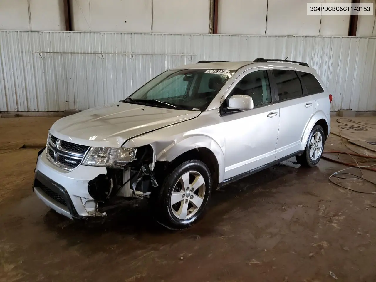 2012 Dodge Journey Sxt VIN: 3C4PDCBG6CT143153 Lot: 61264055