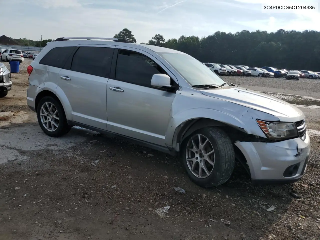 2012 Dodge Journey Crew VIN: 3C4PDCDG6CT204336 Lot: 62463585