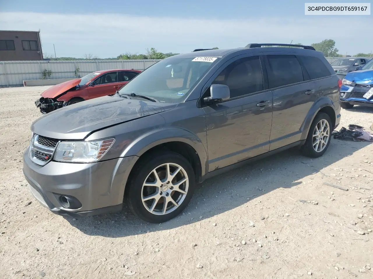 2013 Dodge Journey Sxt VIN: 3C4PDCBG9DT659167 Lot: 57175835