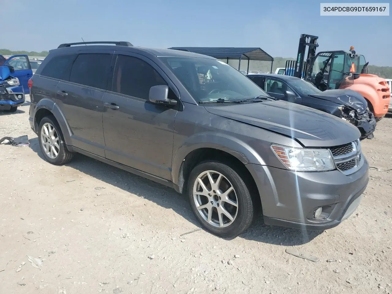 2013 Dodge Journey Sxt VIN: 3C4PDCBG9DT659167 Lot: 57175835