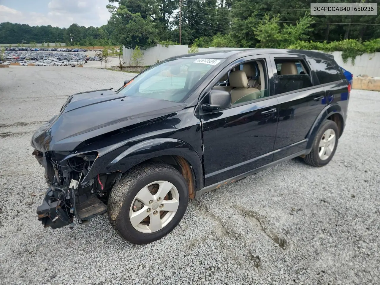 2013 Dodge Journey Se VIN: 3C4PDCAB4DT650236 Lot: 62913595