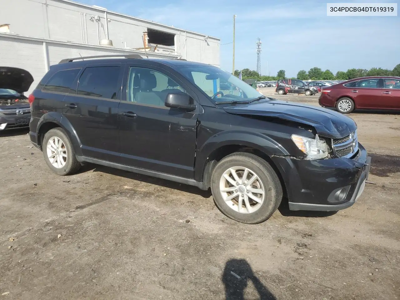 2013 Dodge Journey Sxt VIN: 3C4PDCBG4DT619319 Lot: 62964135