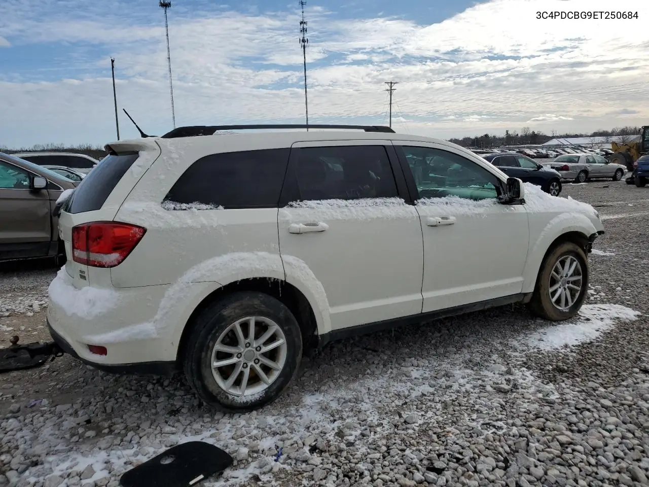 2014 Dodge Journey Sxt VIN: 3C4PDCBG9ET250684 Lot: 45465945