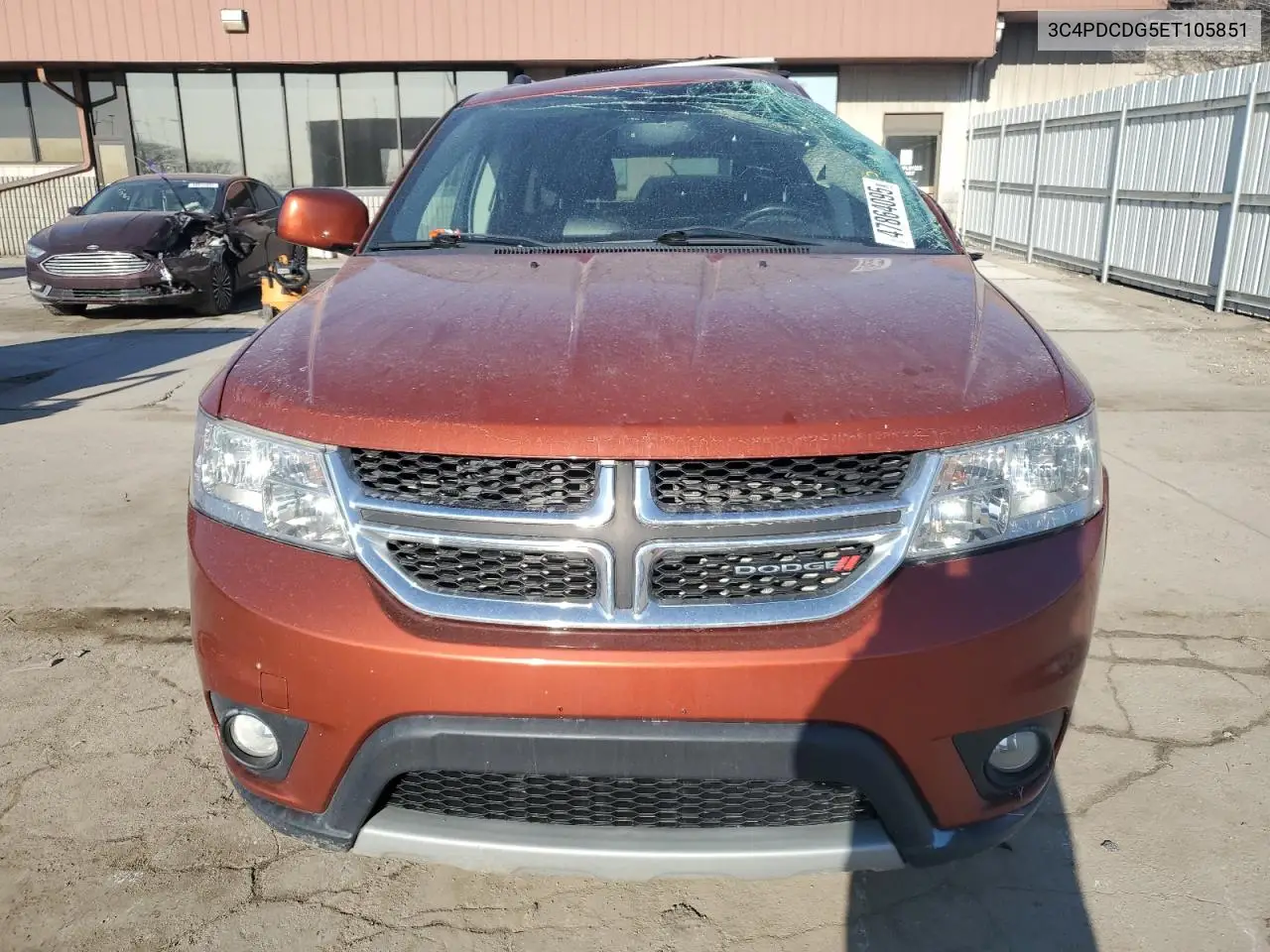2014 Dodge Journey Limited VIN: 3C4PDCDG5ET105851 Lot: 47864095