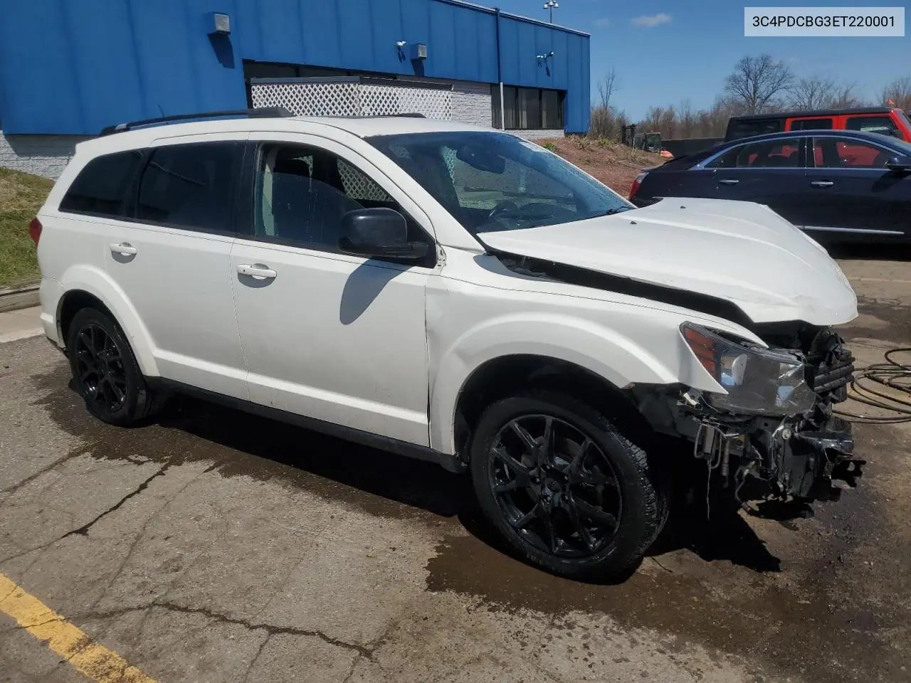 2014 Dodge Journey Sxt VIN: 3C4PDCBG3ET220001 Lot: 53240925