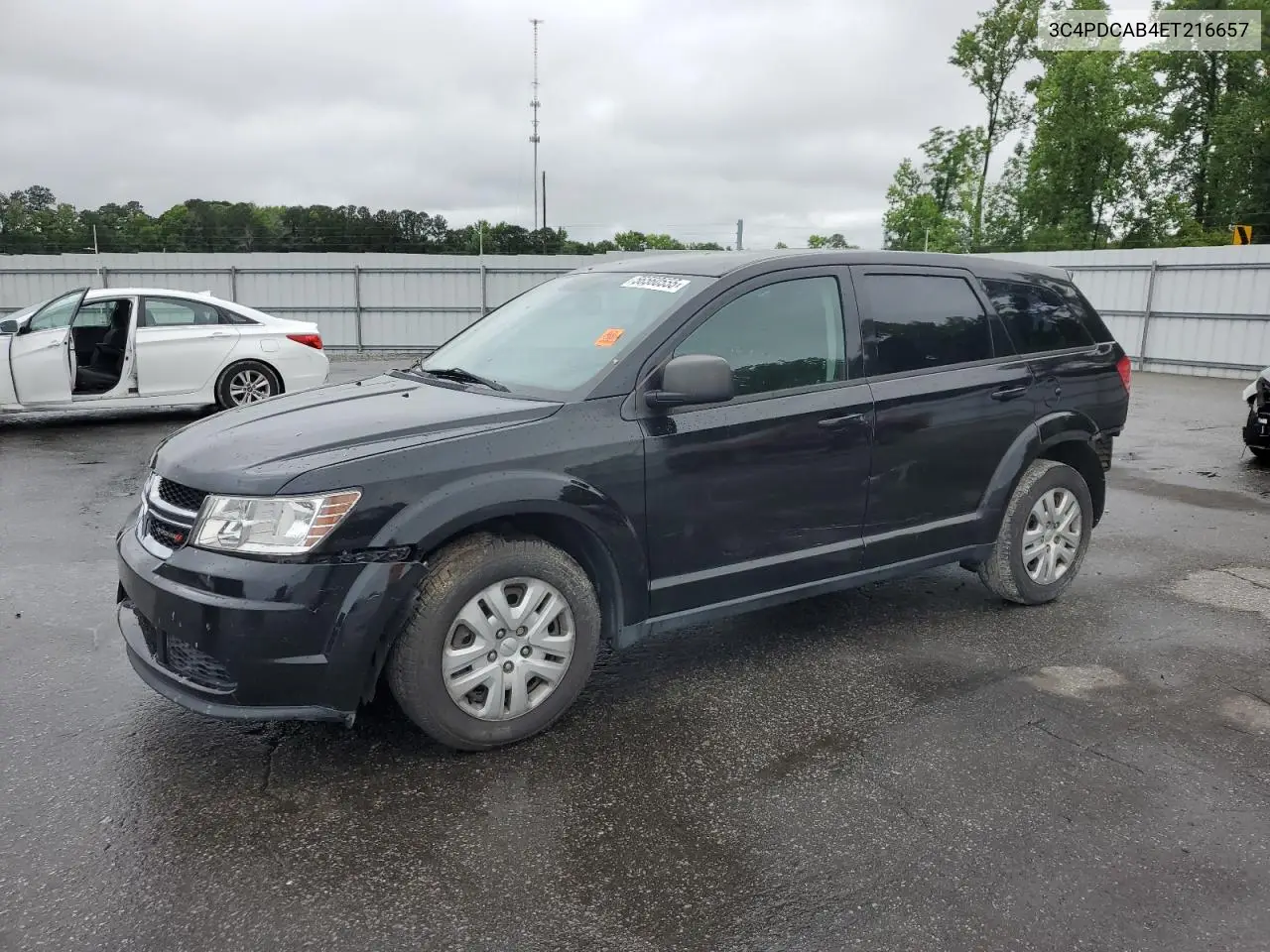 2014 Dodge Journey Se VIN: 3C4PDCAB4ET216657 Lot: 56560555