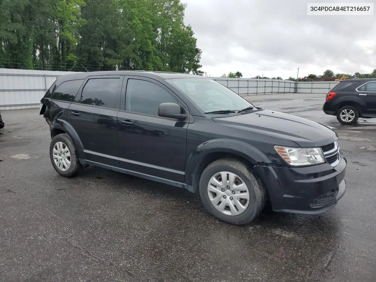 2014 Dodge Journey Se VIN: 3C4PDCAB4ET216657 Lot: 56560555