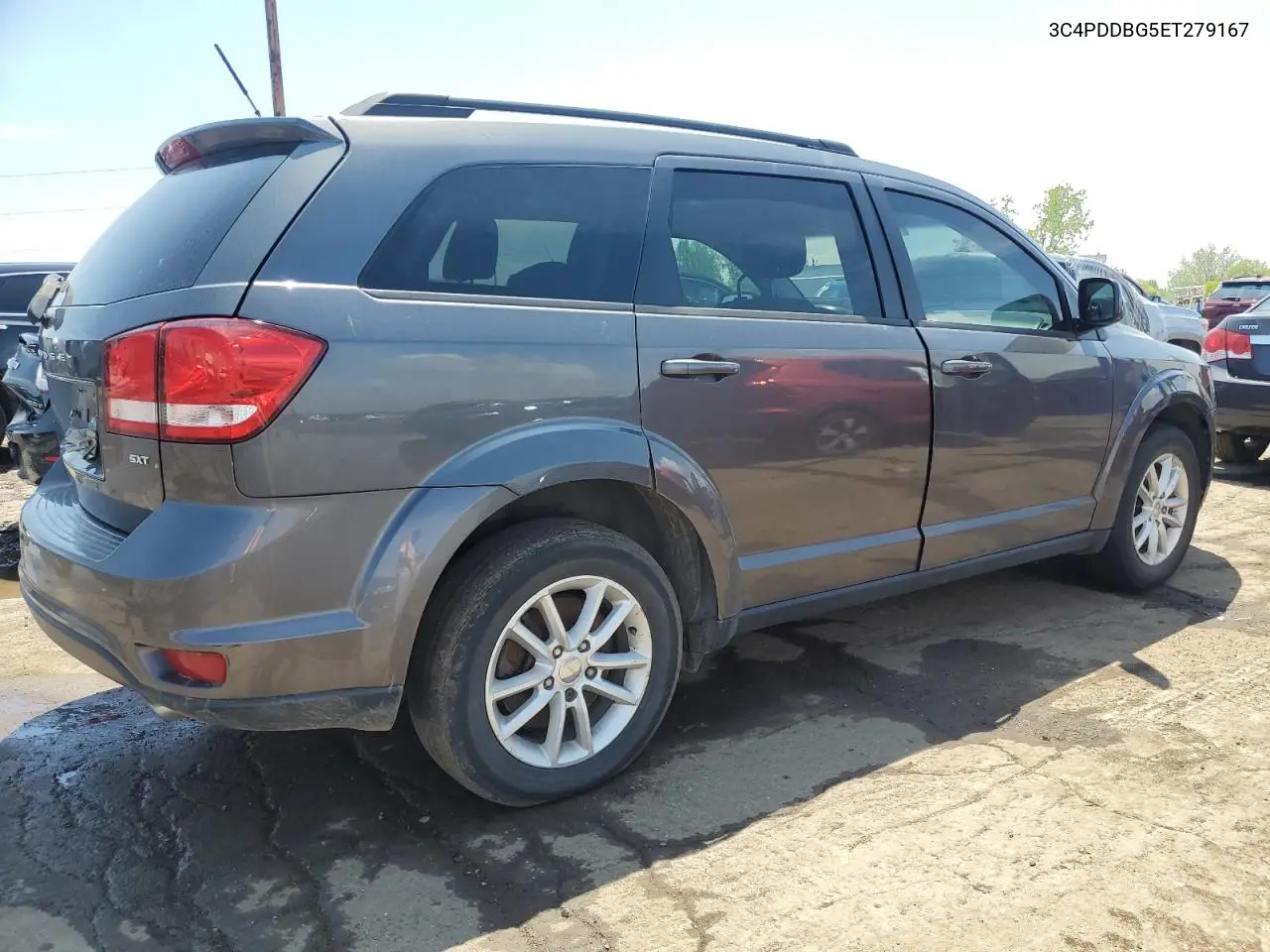 2014 Dodge Journey Sxt VIN: 3C4PDDBG5ET279167 Lot: 56841705