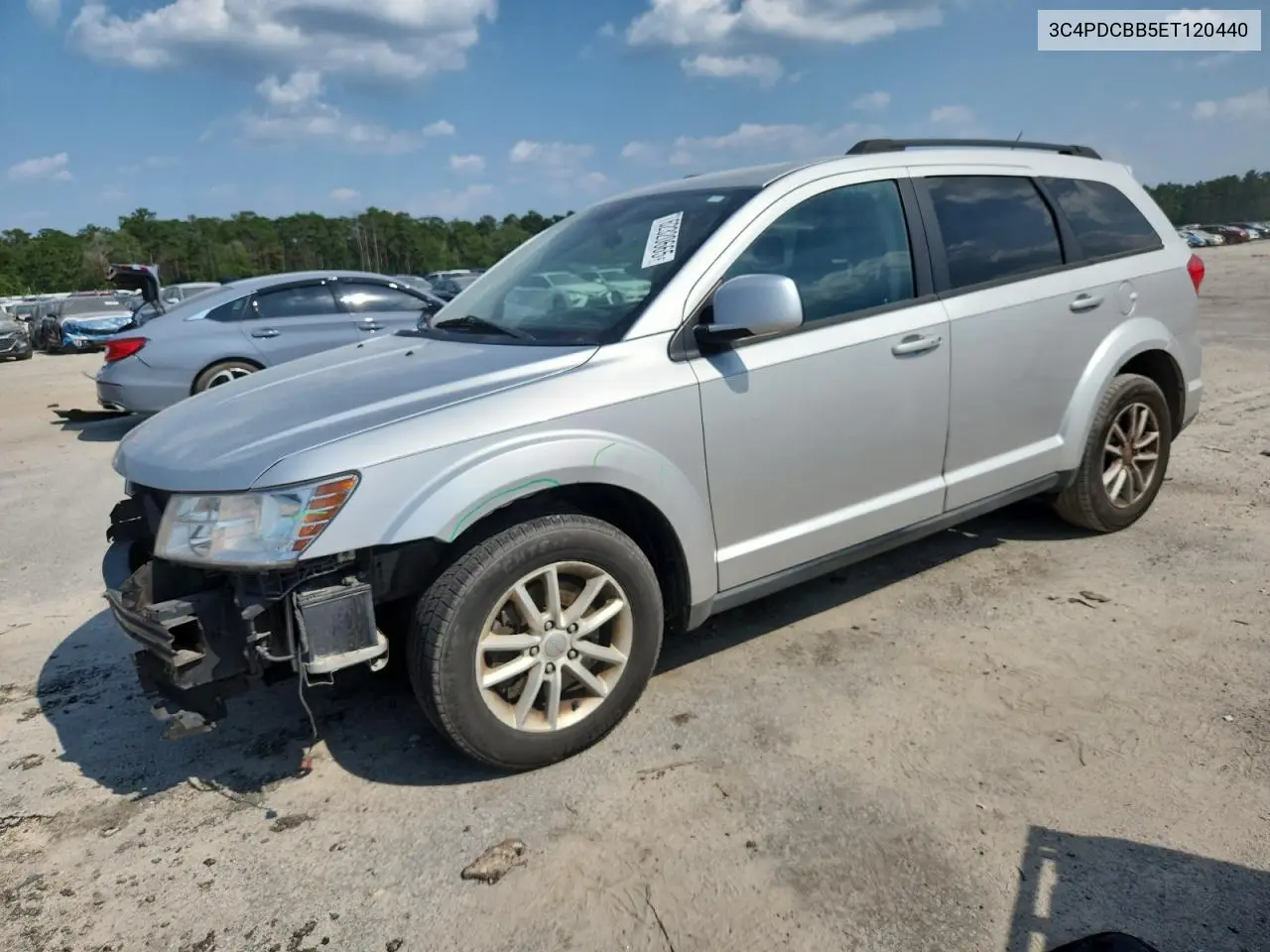 2014 Dodge Journey Sxt VIN: 3C4PDCBB5ET120440 Lot: 62320665