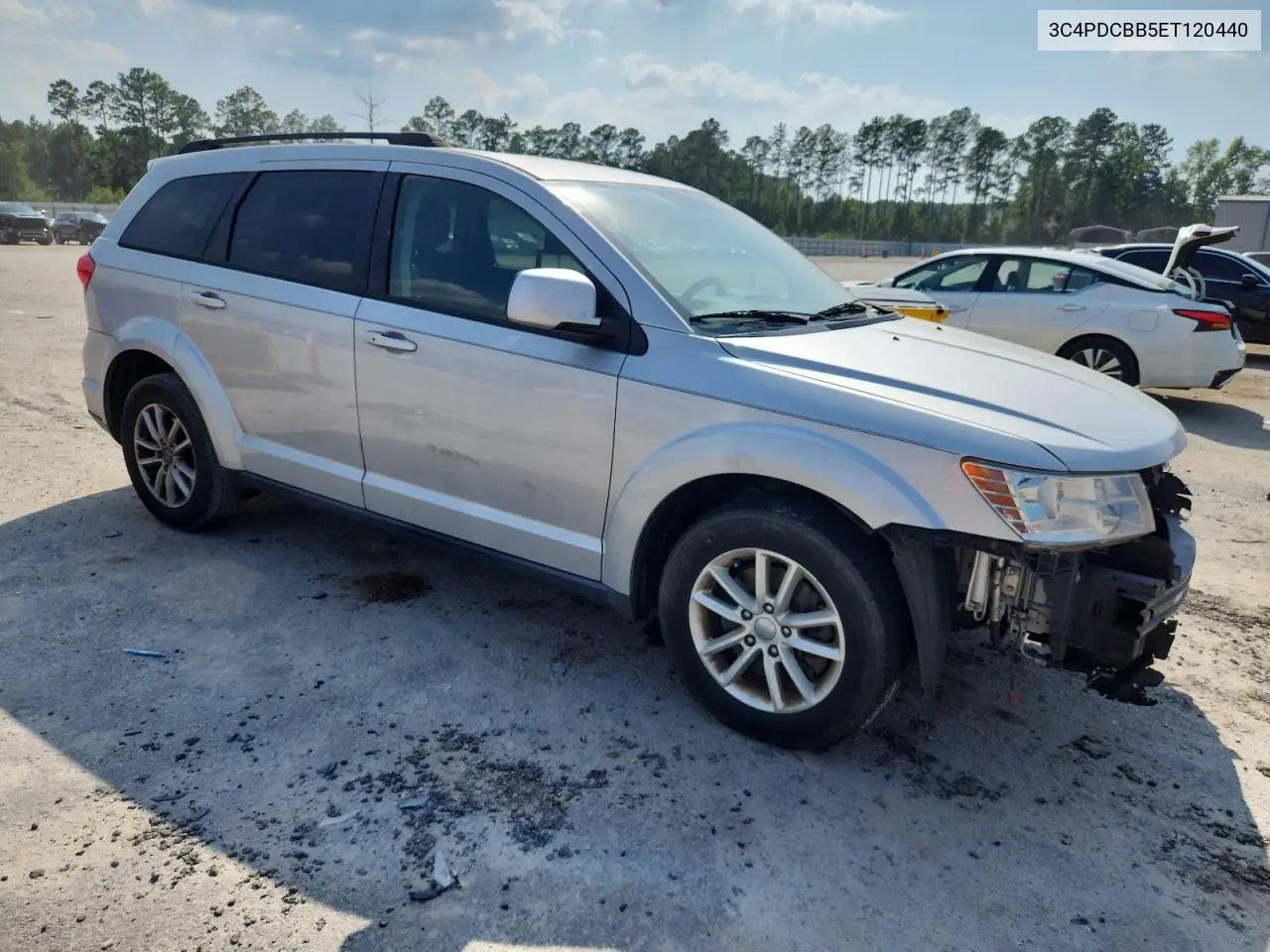 2014 Dodge Journey Sxt VIN: 3C4PDCBB5ET120440 Lot: 62320665