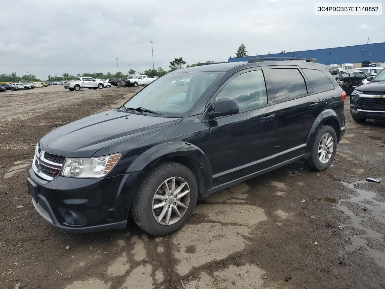 2014 Dodge Journey Sxt VIN: 3C4PDCBB7ET140852 Lot: 62747245