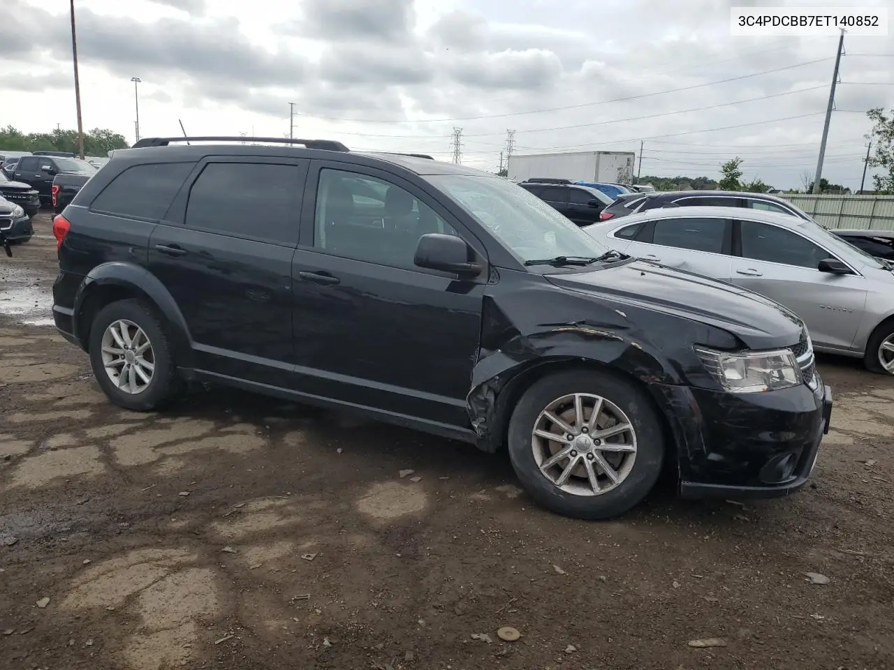 2014 Dodge Journey Sxt VIN: 3C4PDCBB7ET140852 Lot: 62747245
