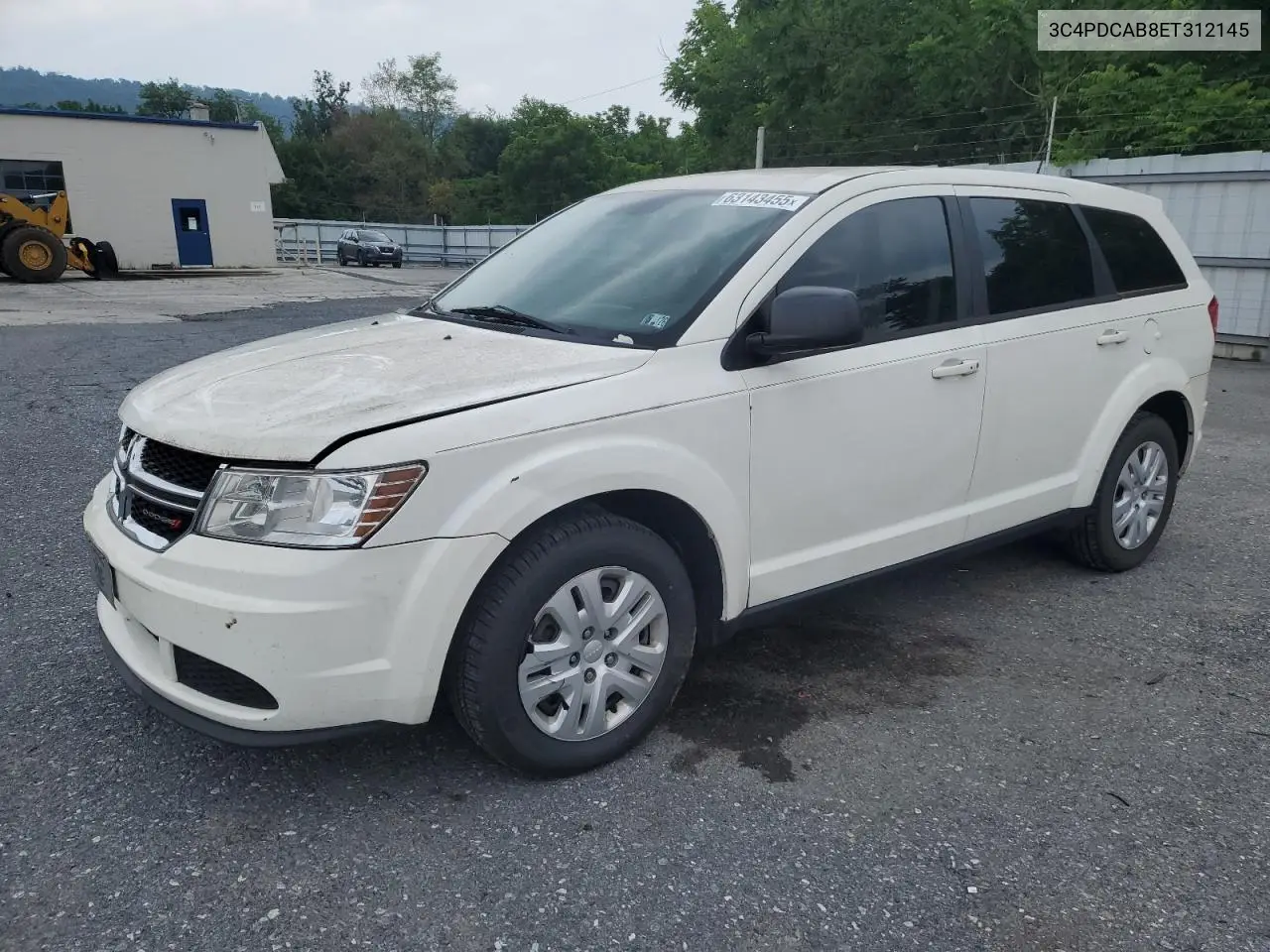 2014 Dodge Journey Se VIN: 3C4PDCAB8ET312145 Lot: 63143455