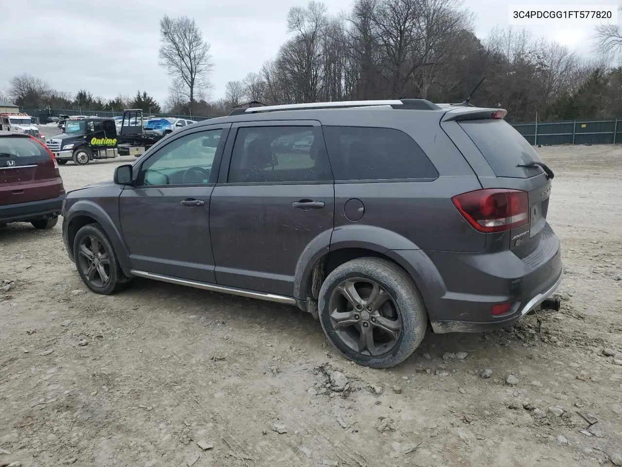 2015 Dodge Journey Crossroad VIN: 3C4PDCGG1FT577820 Lot: 41399825