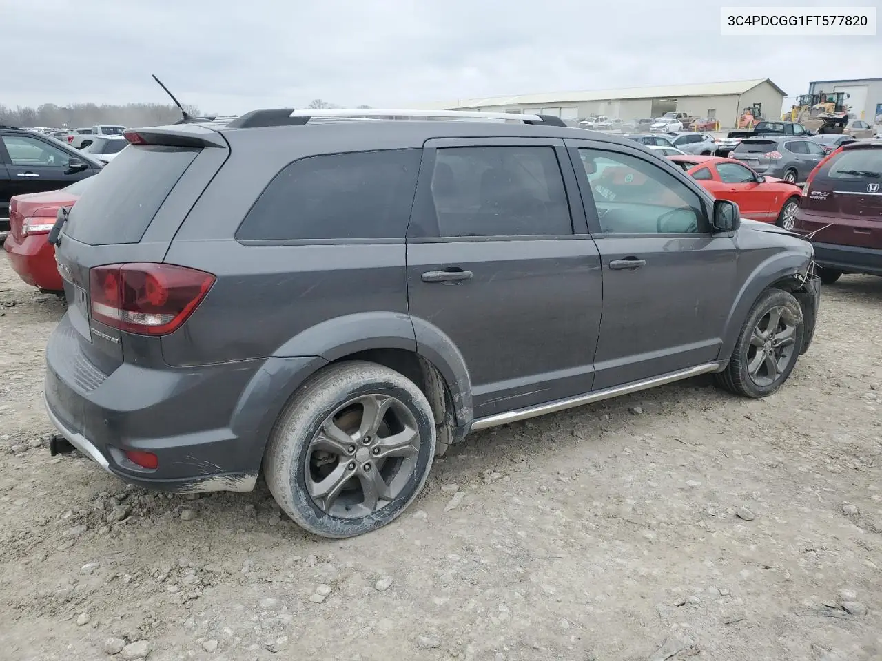 2015 Dodge Journey Crossroad VIN: 3C4PDCGG1FT577820 Lot: 41399825