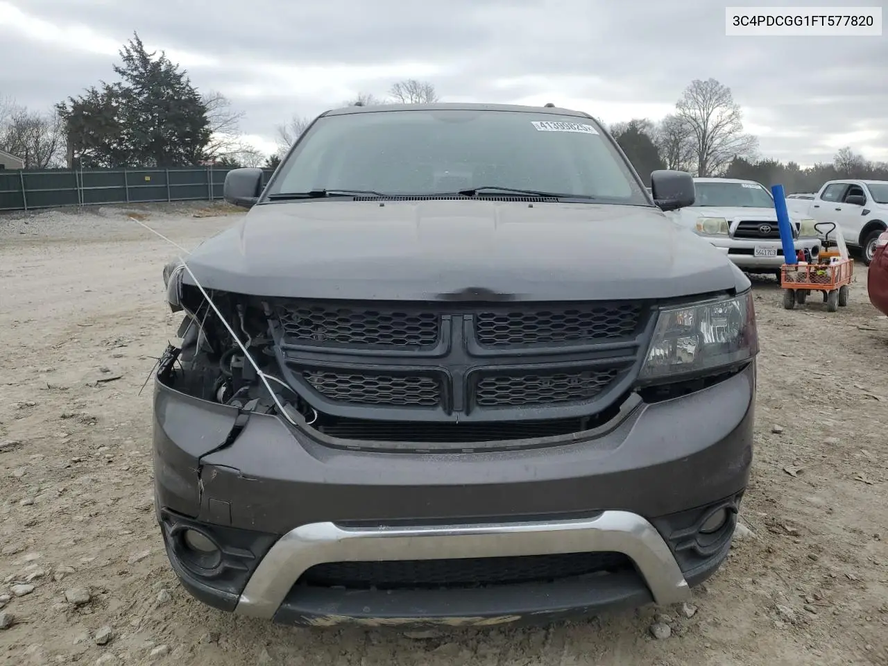 2015 Dodge Journey Crossroad VIN: 3C4PDCGG1FT577820 Lot: 41399825