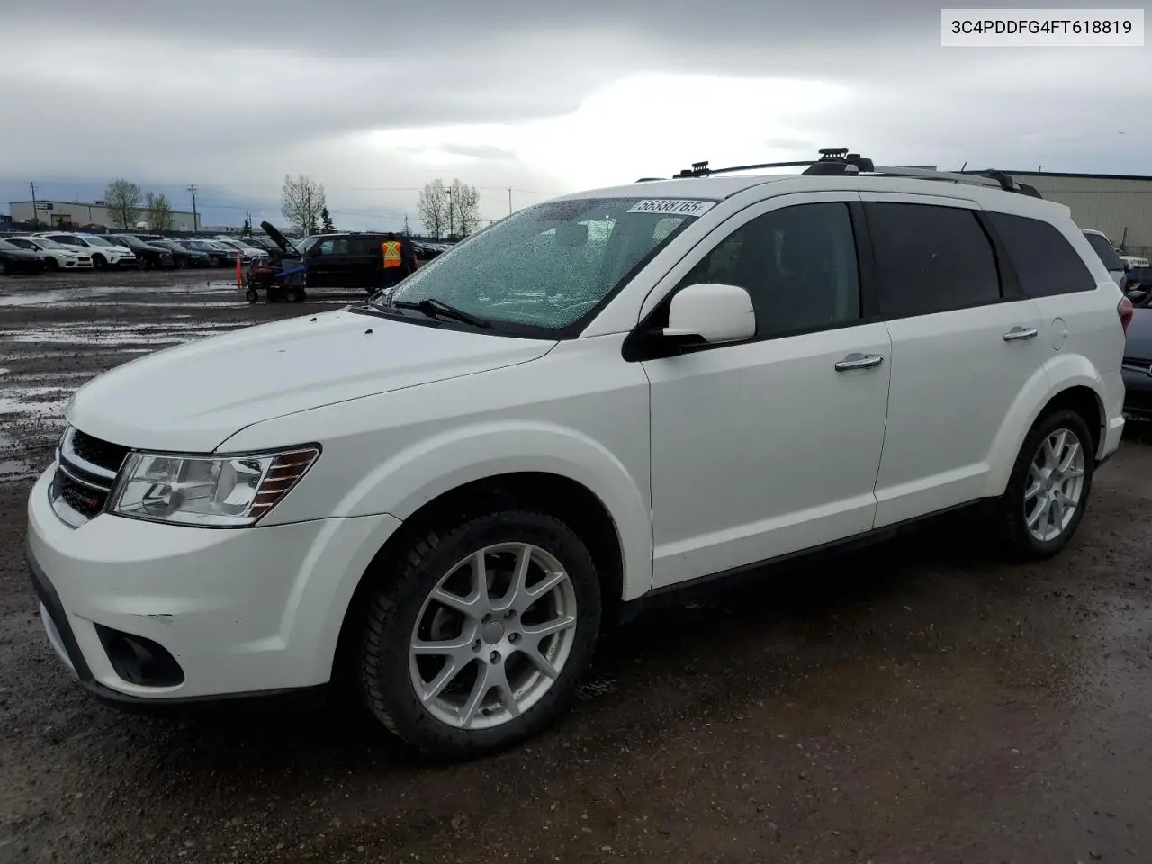 2015 Dodge Journey R/T VIN: 3C4PDDFG4FT618819 Lot: 56338765
