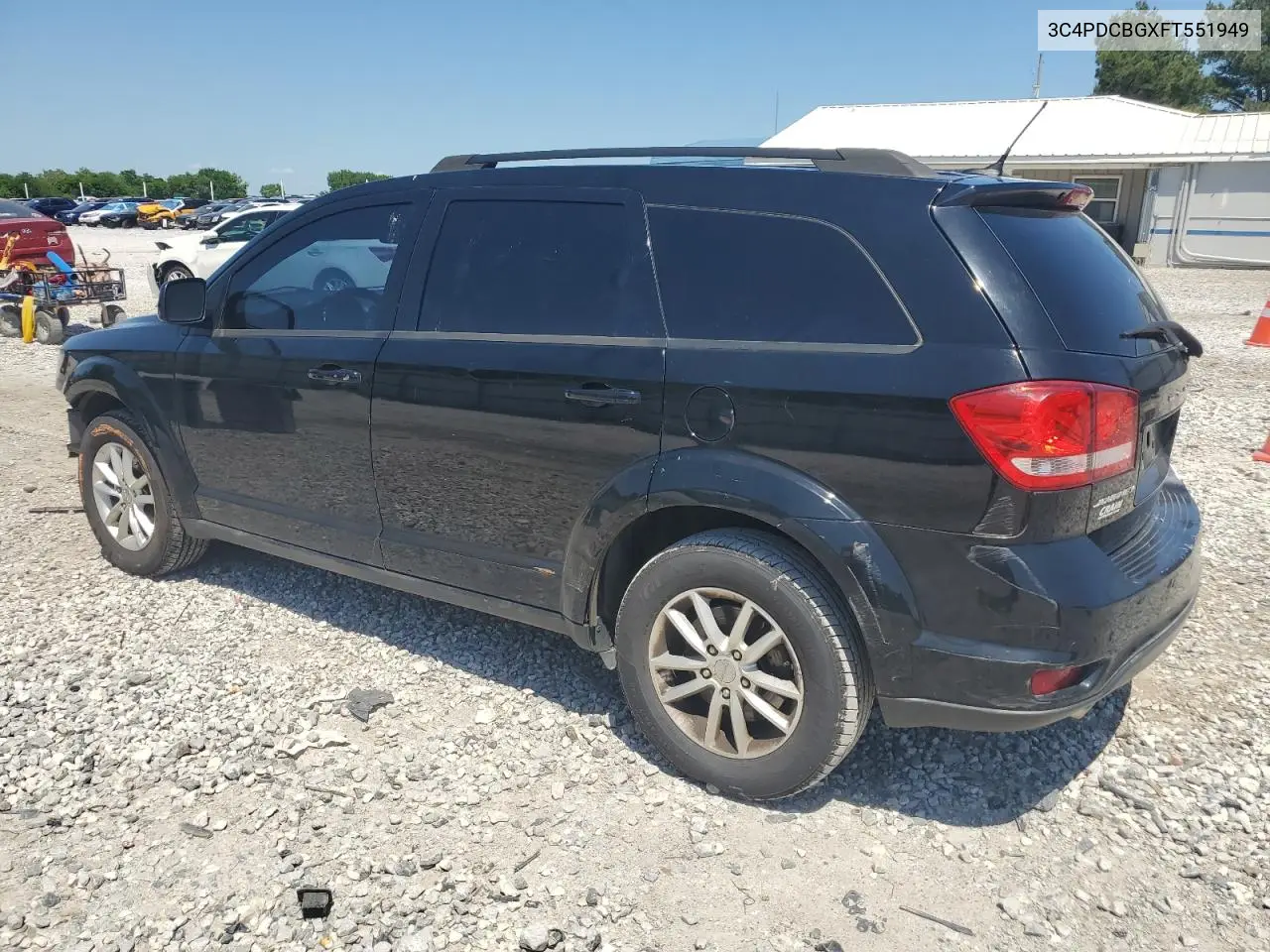 2015 Dodge Journey Sxt VIN: 3C4PDCBGXFT551949 Lot: 56564495