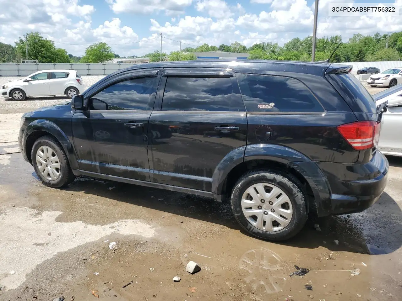 2015 Dodge Journey Se VIN: 3C4PDCAB8FT756322 Lot: 56669505