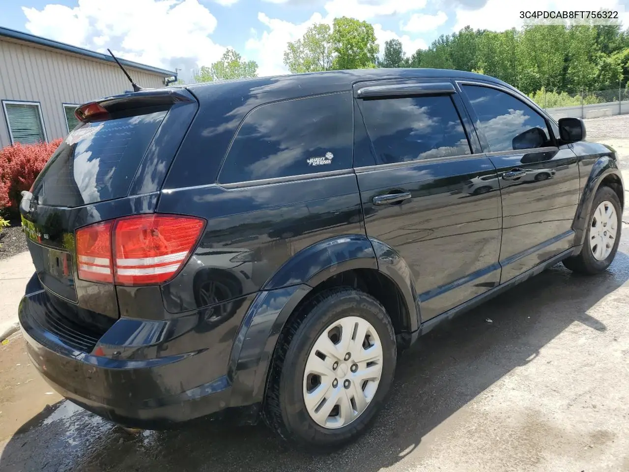 2015 Dodge Journey Se VIN: 3C4PDCAB8FT756322 Lot: 56669505