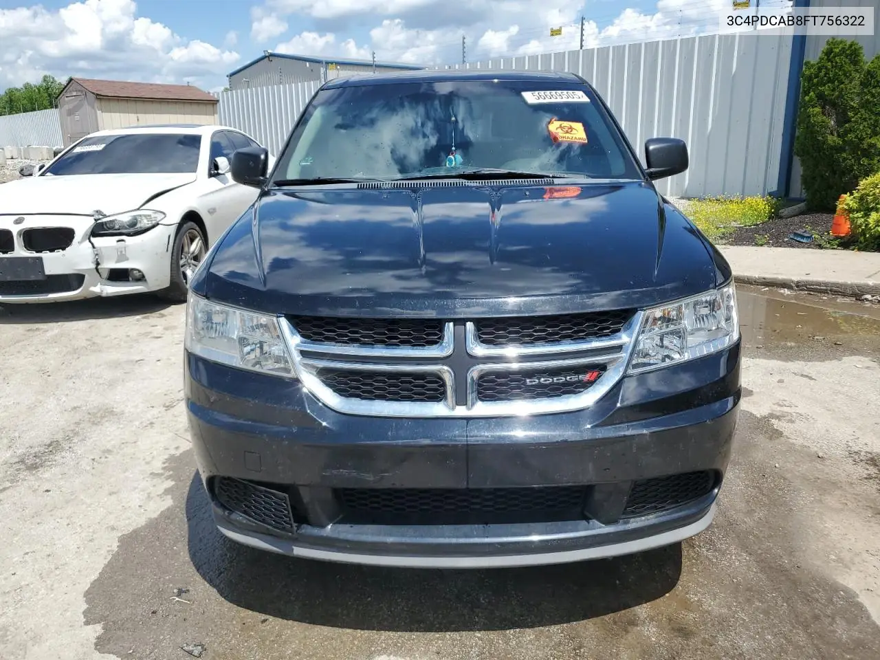 2015 Dodge Journey Se VIN: 3C4PDCAB8FT756322 Lot: 56669505