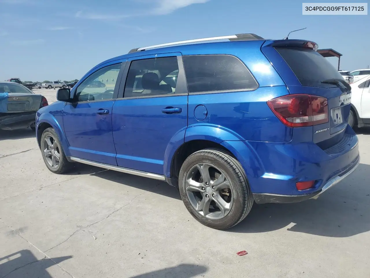 2015 Dodge Journey Crossroad VIN: 3C4PDCGG9FT617125 Lot: 57066205