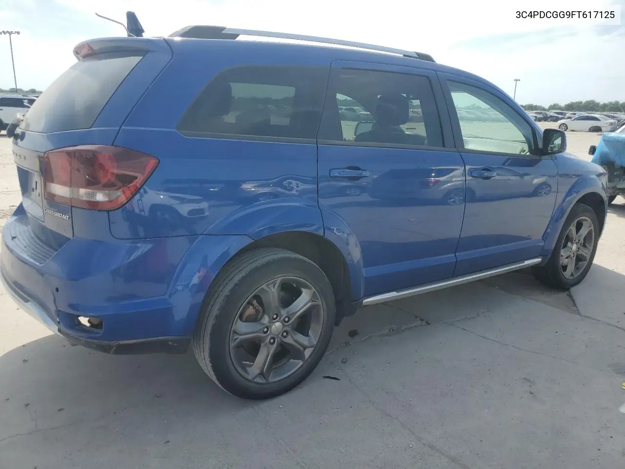 2015 Dodge Journey Crossroad VIN: 3C4PDCGG9FT617125 Lot: 57066205