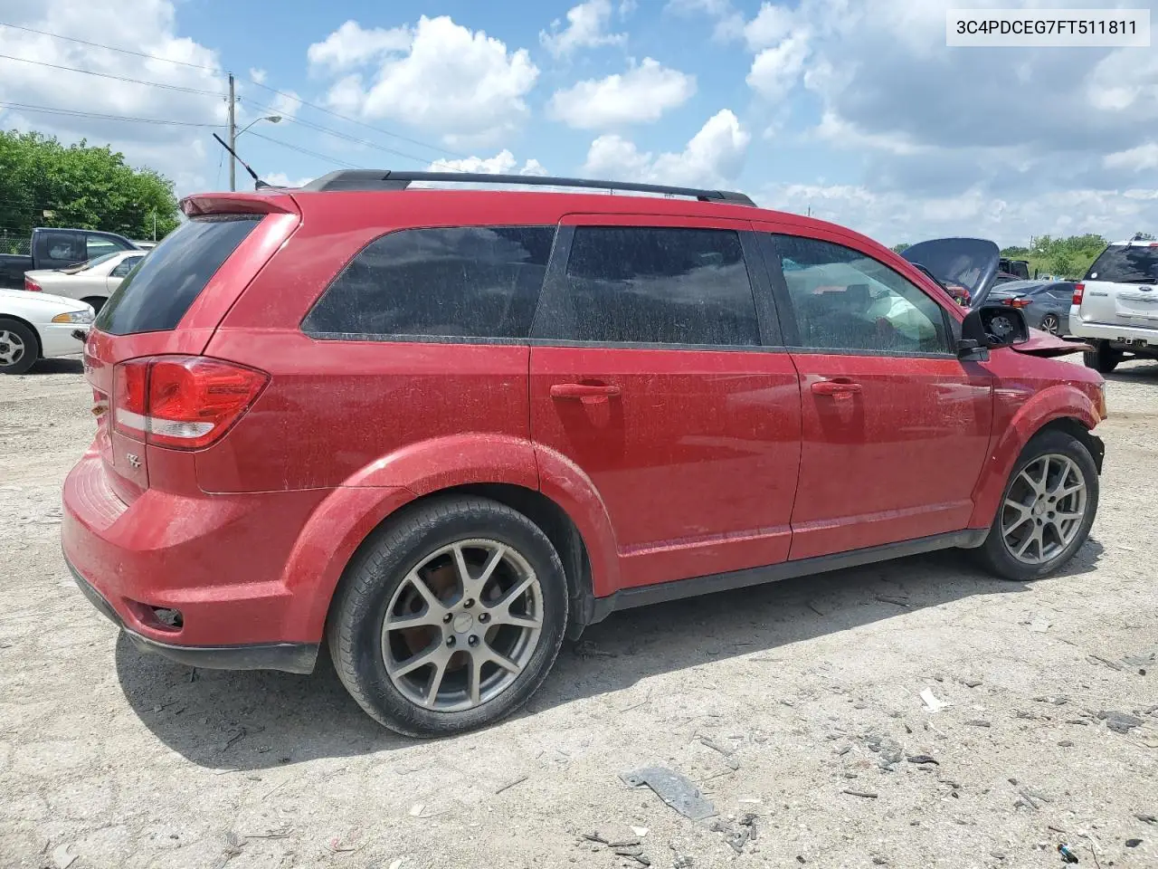 2015 Dodge Journey R/T VIN: 3C4PDCEG7FT511811 Lot: 61975485