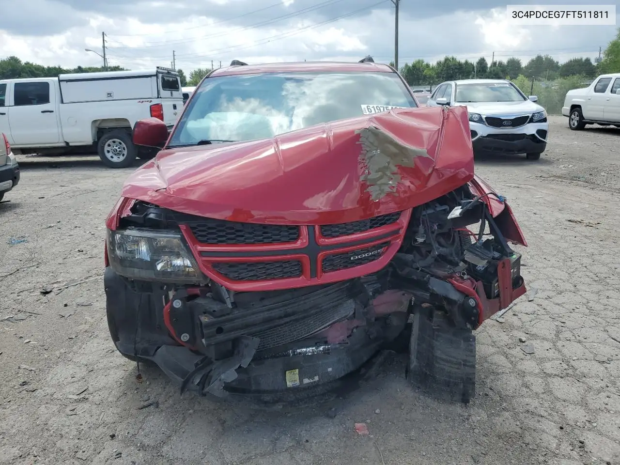2015 Dodge Journey R/T VIN: 3C4PDCEG7FT511811 Lot: 61975485