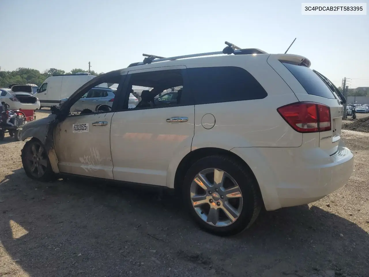 2015 Dodge Journey Se VIN: 3C4PDCAB2FT583395 Lot: 62020525