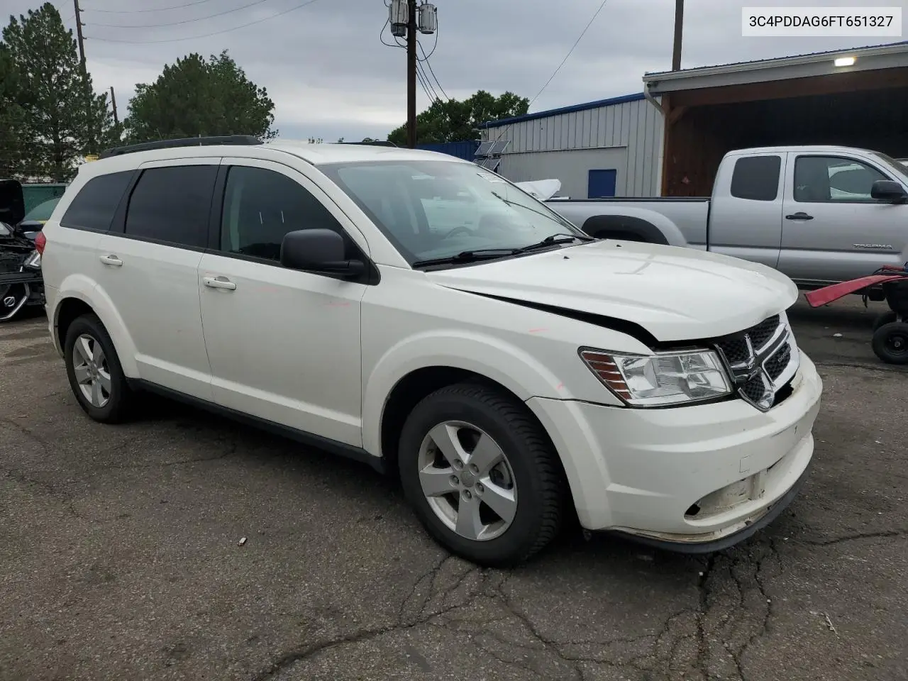 2015 Dodge Journey Se VIN: 3C4PDDAG6FT651327 Lot: 63033655