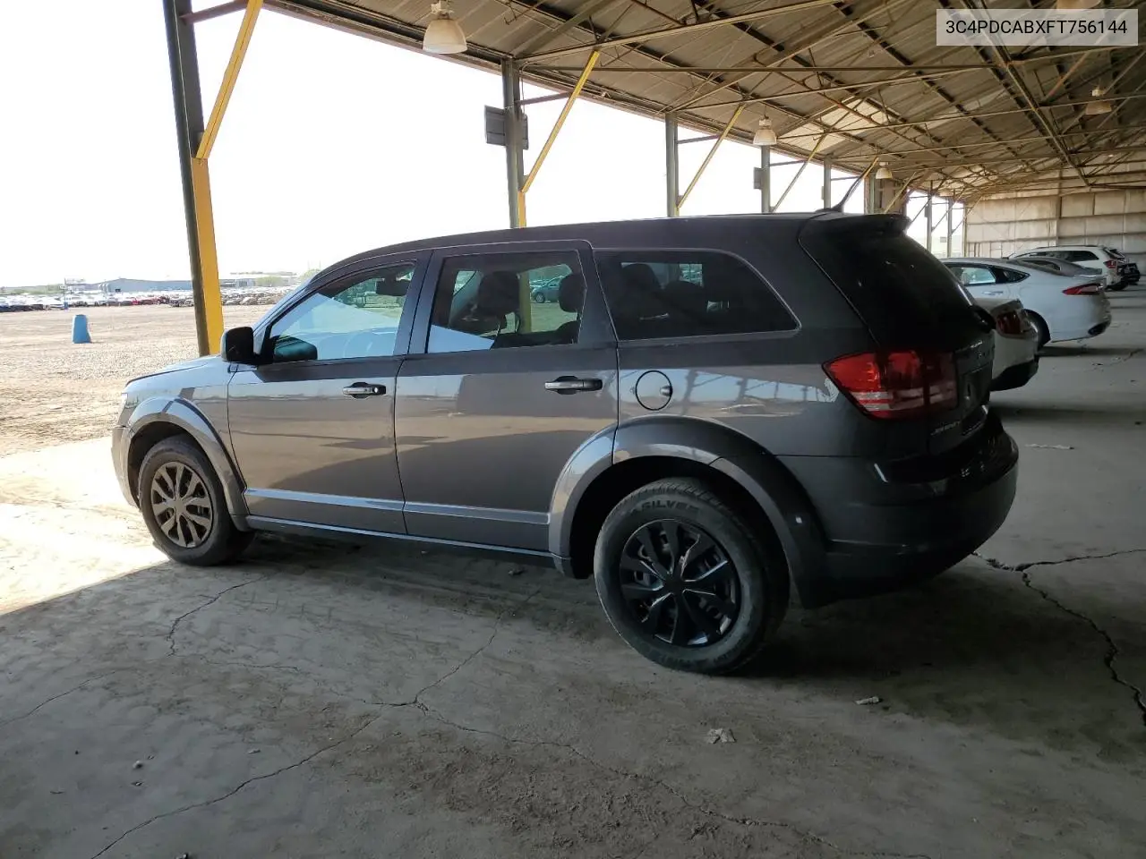 2015 Dodge Journey Se VIN: 3C4PDCABXFT756144 Lot: 63107675