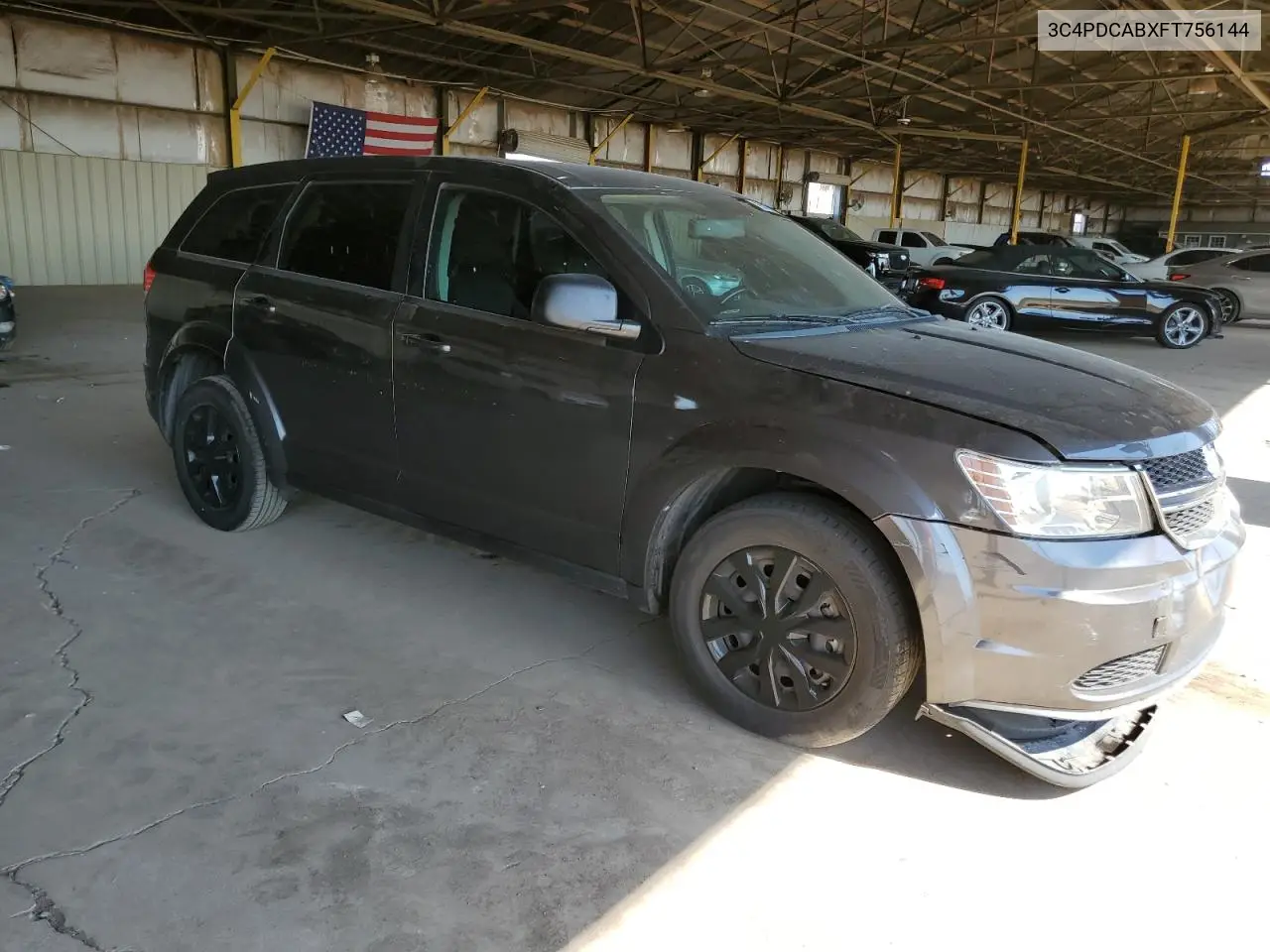 2015 Dodge Journey Se VIN: 3C4PDCABXFT756144 Lot: 63107675
