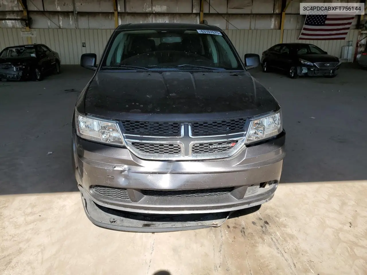 2015 Dodge Journey Se VIN: 3C4PDCABXFT756144 Lot: 63107675