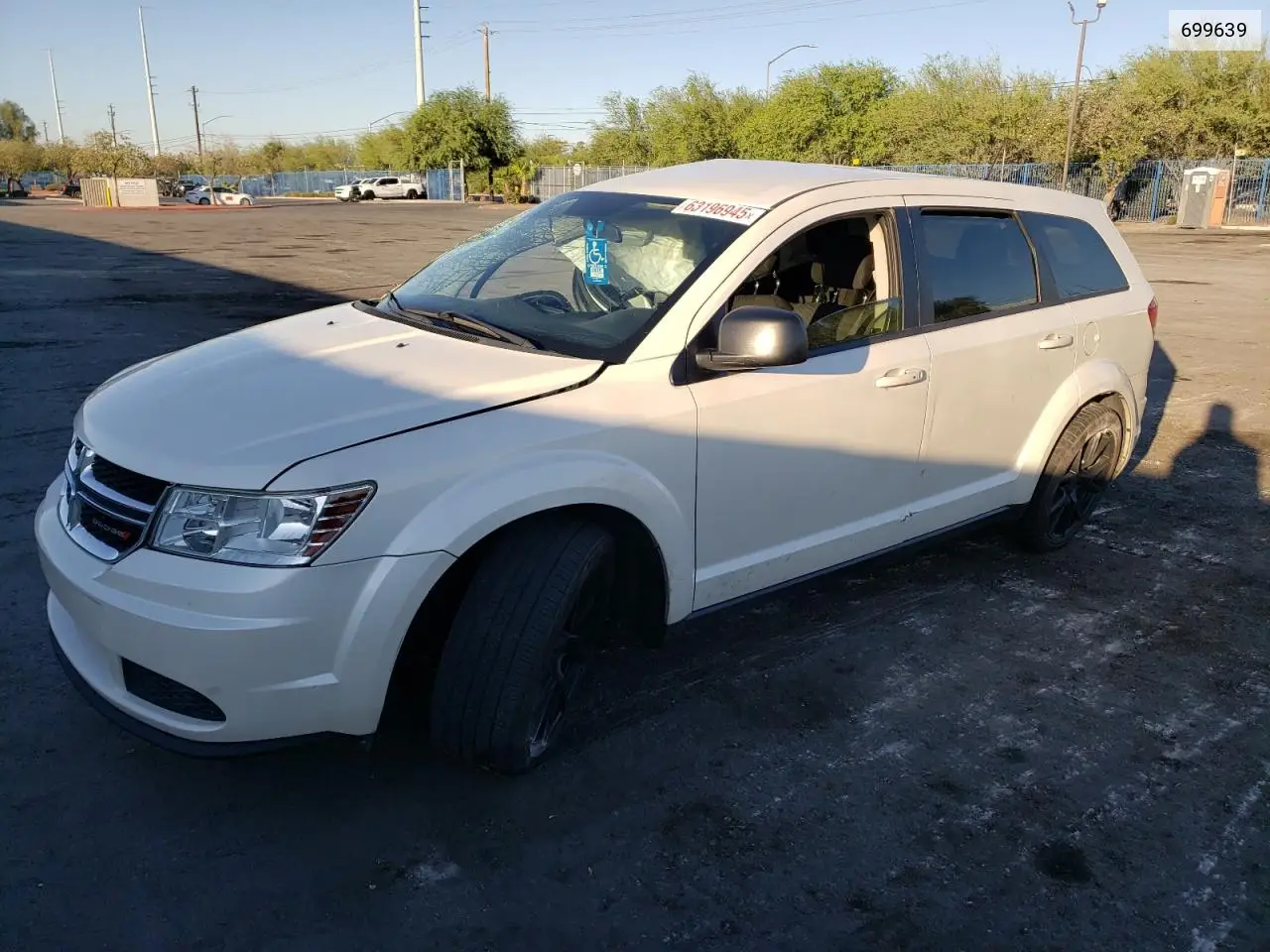 2015 Dodge Journey Se VIN: 699639 Lot: 63196945