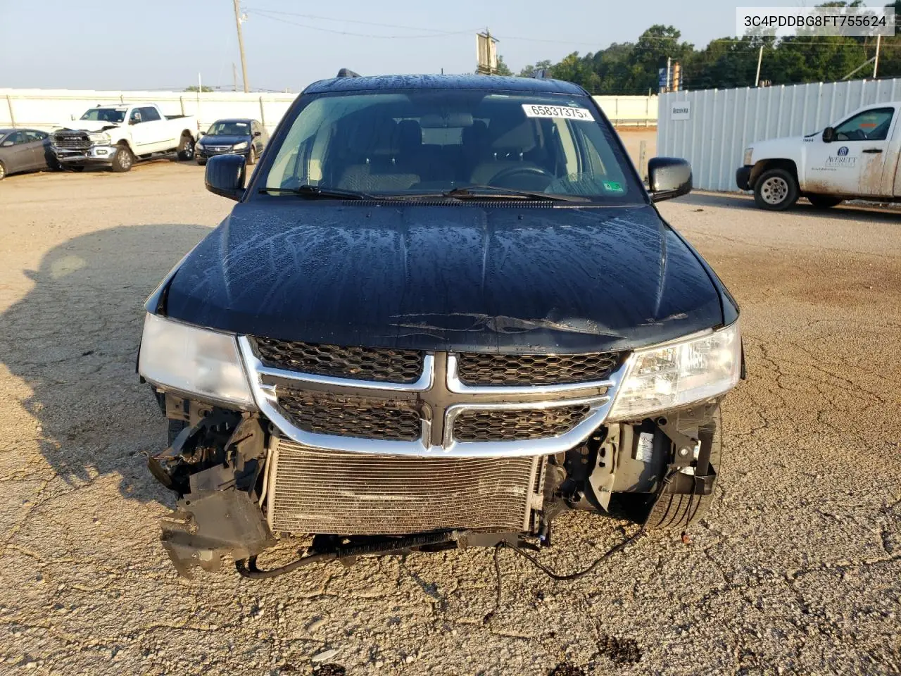 2015 Dodge Journey Sxt VIN: 3C4PDDBG8FT755624 Lot: 65837375