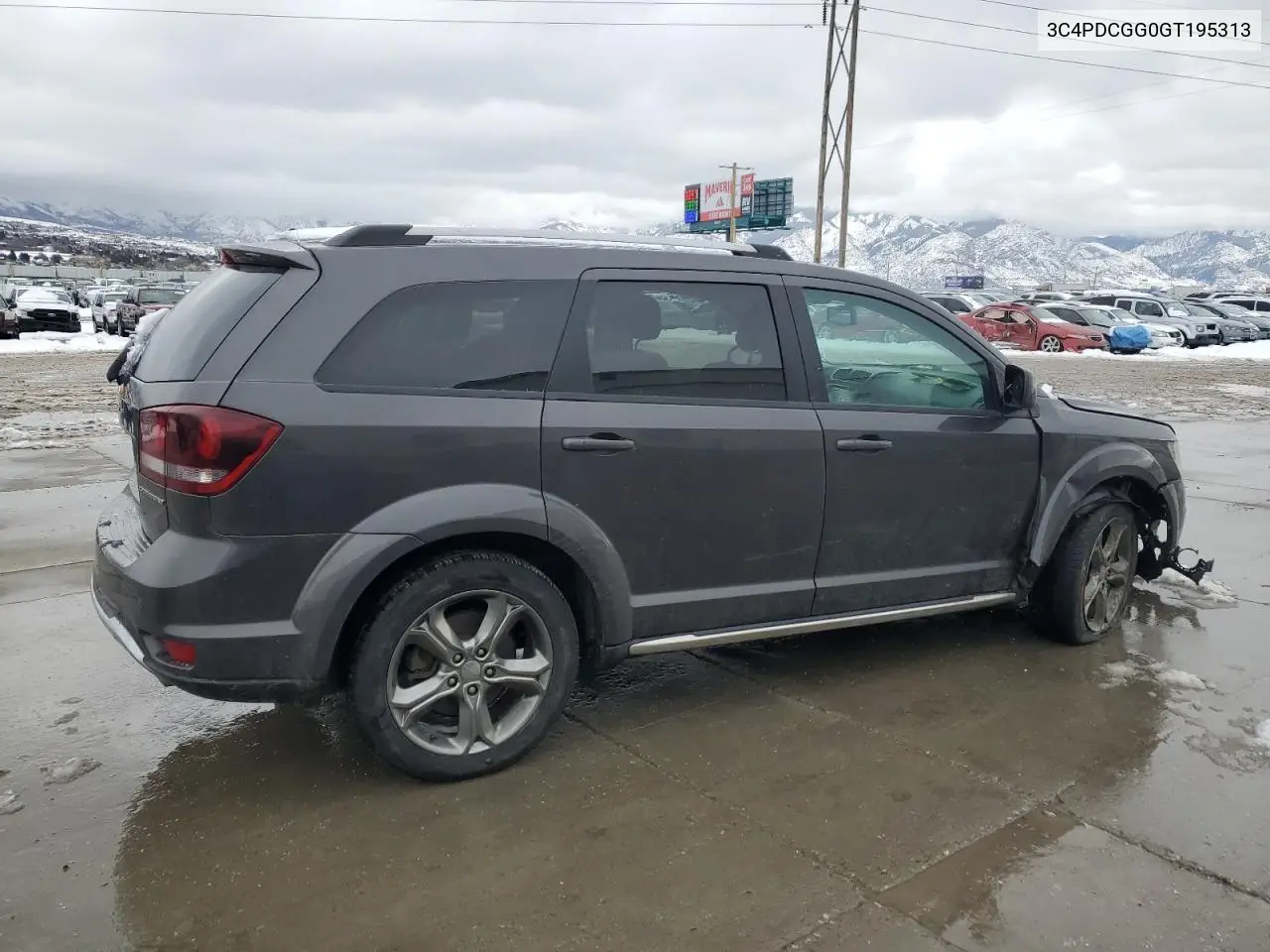 2016 Dodge Journey Crossroad VIN: 3C4PDCGG0GT195313 Lot: 44960665