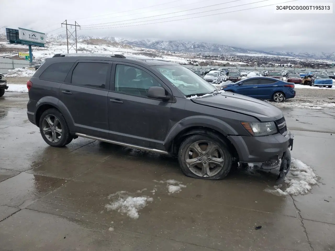 2016 Dodge Journey Crossroad VIN: 3C4PDCGG0GT195313 Lot: 44960665